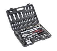 Oypla 94Pc 1/4" & 1/2" Socket Ratchet Screwdriver Bit Set With Case