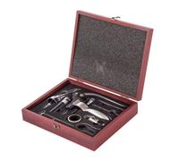 Oypla 9pc Wine Opener Accessory Gift Set in Natural Oypla Natural
