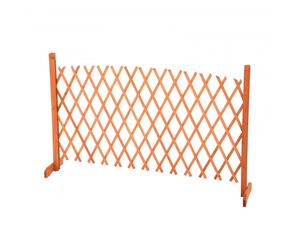 Oypla Arched Expanding Freestanding Wooden Trellis Fence Garden Screen