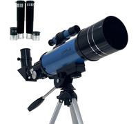 Oypla Astronomical 400-70 Portable Refractor Telescope with Lightweight Tripod -