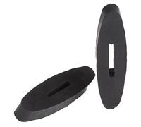 Oypla Coco Equestrian Black Rubber Rein Stop Pair