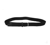 Oypla Coco Equestrian Black Unisex Adult Woven Elastic Fabric Braided Canvas Horse Riding Stretch Belt