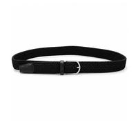 Oypla Coco Equestrian Black Unisex Adult Woven Elastic Fabric Braided Canvas Horse Riding Stretch Belt