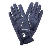Oypla Coco Equestrian Blue (S) Ladies Breathable Synthetic Leather Horse Riding Gloves