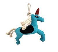 Oypla Coco Equestrian Leather Blue Unicorn Horse Stable Toy Decoration