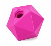 Oypla Coco Equestrian Pink Refillable Hexagonal Horse Treat Ball Stable Paddock Toy