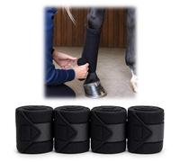 Oypla Coco Equestrian Set of 4 Horse Polo Fleece Leg Bandages