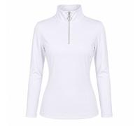 Oypla Coco Equestrian White Ladies Horse Riding Base Layer Shirt - XS