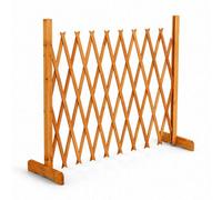 Oypla Expanding Freestanding Wooden Trellis Fence Garden Screen