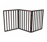 Oypla Folding Wooden Pet Gate | Wooden Stair Gate