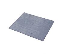 Oypla Grey Microfibre Travel Sports Gym Swimming Beach Bath Towel