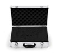 Oypla Heavy Duty Aluminium Flight Carry Case Storage Lock Box Camera | 40 x 20 x 12.5cm