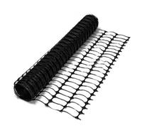 Oypla Heavy Duty Black Safety Barrier Mesh Fencing 1Mtr X 15Mtr