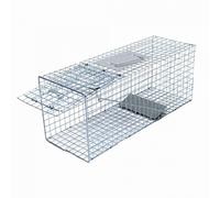 Oypla Large Humane Animal Rodent Rat Pest Trap Cage - 66 x 23 x 26cm