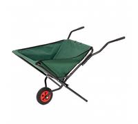 Oypla Lightweight Folding Garden Wheelbarrow Foldable Wheel Barrow