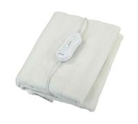 Oypla Machine Washable Single Electric Blanket Heated Underblanket with 3 Heat Settings and Controller