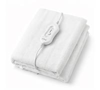 Oypla Machine Washable Single Electric Blanket Heated Underblanket with 3 Heat Settings and Controller