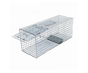 Oypla Medium Humane Animal Rodent Rat Pest Trap Cage - 61.5 x 19 x 21cm