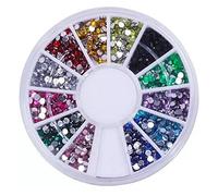 Oypla Nail Manicure Art Design Decoration Detail Gems Crystal Rhinestones Studs Kit