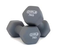 Oypla Neoprene Non Slip Hand Dumbbells Workout Weights (4kg-10kg)