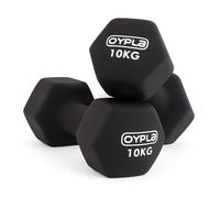 Oypla Neoprene Non Slip Hand Dumbbells Workout Weights (4kg-10kg)