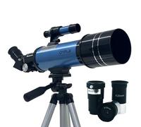Oypla Professional Astronomical 400-70 Portable Refractor Telescope with Adjustable Tripod - 120x Magnification