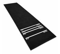Oypla Professional Rubber Darts Mat in Black Oypla Black