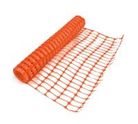 Oypla Safe Net Heavy Duty Orange Safety Barrier Mesh Fencing 1mtr x 50mtr