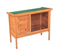 Oypla Single Rabbit Hutch 820x390x700mm