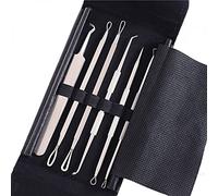 Oypla Stainless Steel Blackhead Pimple Acne Spot Remover Tool Set