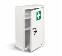 Oypla Wall Mounted Metal First Aid Medicine Medical Cabinet Locker