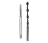 OYSKGNCMW Metric Tap and Drill Bit Set, M4 x 0.75 Thread Tap & 3.2mm Black Oxide Twist Drill Bit, Straight Flute Tap Tapping Threading Repair Tool Kit