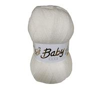 Oyster Cream 100g Double Knit Soft Knitting Wool Yarn - Woolcraft Babycare DK