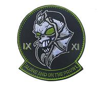 OYSTERBOY USAF Black Ops Area 51 Alone and on The Prowl Desert Prowler Aviation Patch Hook & Loop