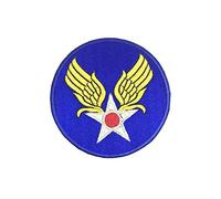 OYSTERBOY USAF US Army Air Force Logo Embroidered Patch Tactical Badge Morale Patches Hook Back