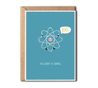 OystersPearl The Element Of Surprise - Science Birthday Card - Elements Card - Funny Birthday Card - Science Puns - Science Card - Chemistry Birthday Cards