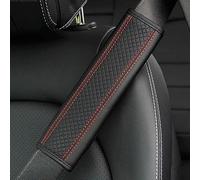 OYTHO Car seat Belt Covers for BMW Z4 Roadster E85 E89 G29 / Coupe E86, Car Seat Belt Padding Protect Shoulders Soft Comfort Shoulder Strap Auto Accessories Interior,B Black+Red