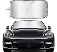 OYTHO Car Sun Shade Windscreen for Range Rover/Range Rover Sport/Evoque/Velar, Foldable Anti-UV Front Screen Sunshade Interior Cool Down Privacy Protection,160cm x 86cm