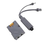 Oytrui 150W GigE PoE Injector with Passive and ESD Guard 48-57V 3A 10/100/1000Mb/s Splitter Kit for Mini Antenna Device