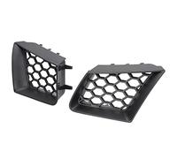 Oytrui Front Bumper Upper Grill, 2pcs Left Right Replacement for Seat Cordoba 6L 2002 2009, with High Quality ABS Material Matte Black, Fit Easy Installation