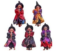 Oytrui Halloween Hanging Horror , Hanging Animated Grim Reaper Halloween Decoration Props, for Party Garden Holiday Decor (As Shown)