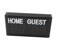 Oytrui LED Score Board Electronic Digital 4 Digit Wall Mount Wired Button Remote Control for Basketball Ball Games 1.8in