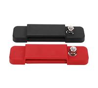 Oytrui Power Distribution Block, 12V 180A Plated Brass Bus Bar with 32pcs Terminal, for Boat Vehicle Motor Home Solar Energy