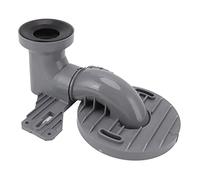 Oytrui Toilet Shifter, Thickened PP Material with Glossy Inner Wall and Rubber Sealing Ring, 3 Adjustable Sections 5cm Each, for Freestanding One Piece Smart Toilet