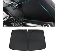 OYVDUAZB Fit for Porsche Macan 2014,Car Windshield Sun Shade,Front Windshield Sun Shade,Foldable Sunshade for car Windshield
