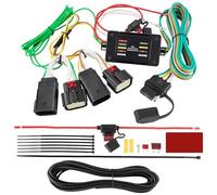 Oyviny 4 Way Trailer Wiring Harness 56407 for 2018-2023 Jeep Wrangler JL /2020-2023 Jeep Gladiator, Wrangler JL 4-Pin Trailer Light Wire Harness Vehicle-Side Towing Connector Pure Copper Wires
