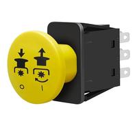 Oyviny Clutch PTO Switch 8 Terminals 10AMP 539131627 597520401 430-433 for Bobcat MTD Delta Dixie Chopper Husqvarna AYP IZ PZ MZ LZ DX Series Lawn Mower Power Take-Off Switch Replacement
