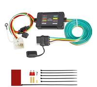 Oyviny Custom 4 Pin Trailer Wiring Harness for Select 2009-2024 Subaru Ascent/Crosstrek/Forester/Outback Factory Tow Package Required for Installation, Vehicle-Side 4 Way Trailer Wire