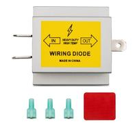 Oyviny Hy-Power Diode, 2 Input 1 Output Trailer Light Wire Diodes Spade Towed Vehicle Diodes Kit, Tail Light Isolating Diodes for Motorhome Trailer