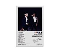 OYWEHECE Metro Boomin & Future Poster Music Poster We Don't Trust You Album Cover Posters for Room Aesthetic Canvas Wall Art Bedroom Decor 08x12inch(20x30cm), Unframe-style-3
